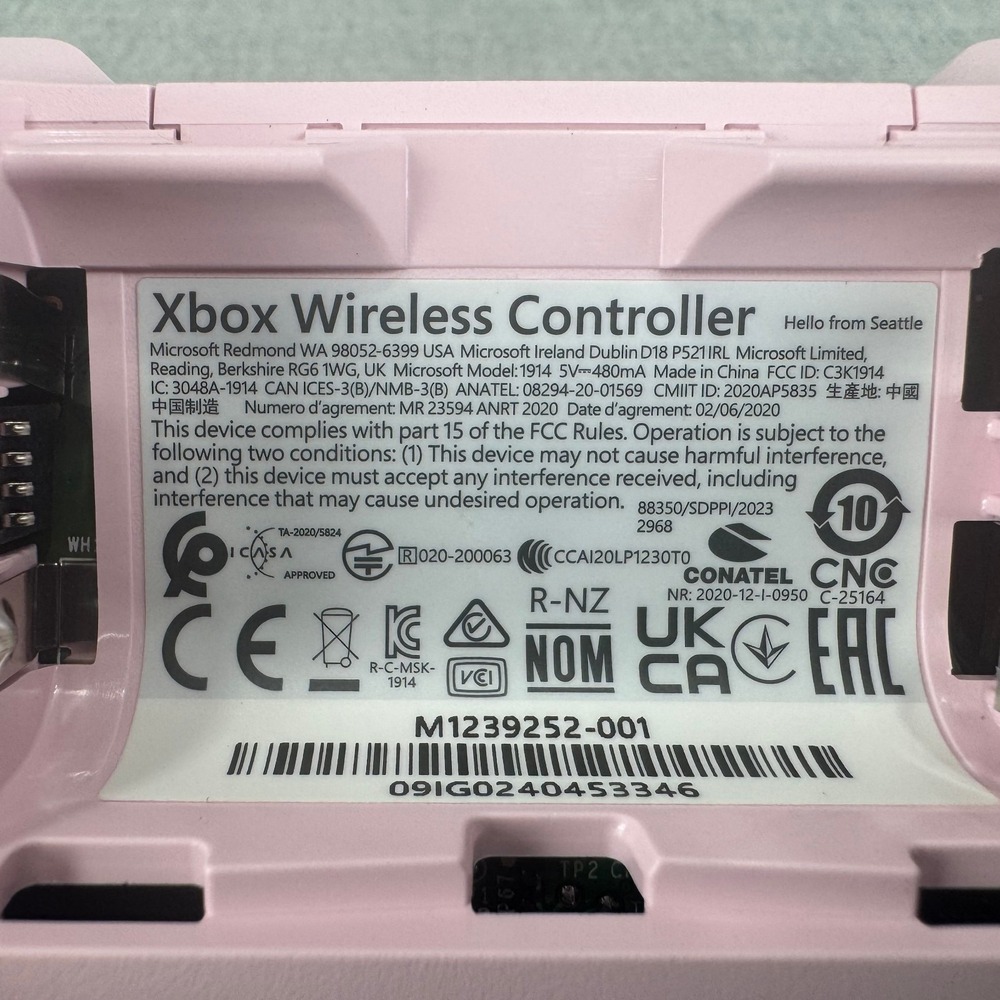 Xbox Wireless Controller Dream Vapor Special Edition OEM No Stick Drift Tested - Picture 8 of 8